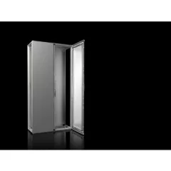   Rittal VX 8004.000 VX25 álló fém szekrény kétajtós, szerelőlappal 2000x1000x400 mm (magxszélxmély) IP55 8004000