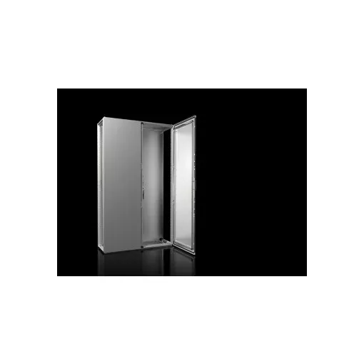 Rittal VX 8204.000 VX25 álló fém szekrény kétajtós, szerelőlappal 2000x1200x400 mm (magxszélxmély) IP55 8204000