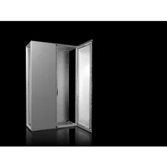   Rittal VX 8205.000 VX25 álló fém szekrény kétajtós, szerelőlappal 2000x1200x500 mm (magxszélxmély) IP55 8205000