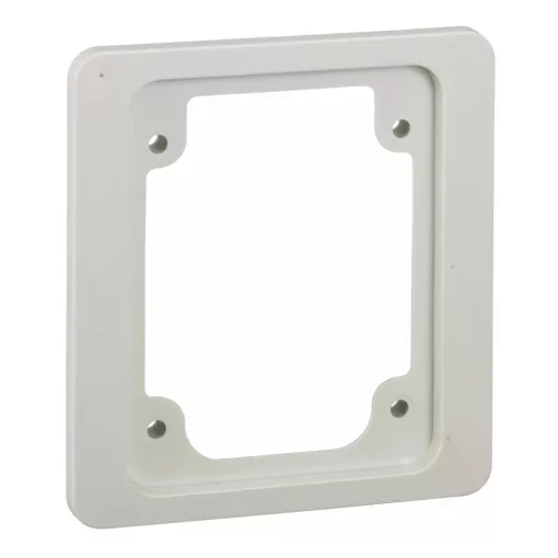 Schneider 13136 Kaedra Nyílás adapter (csavarozható) 65 x 85 mm-es csatlakozóaljzatokhoz