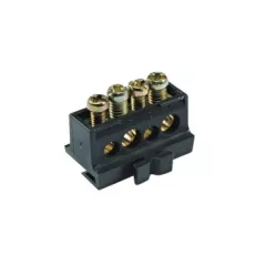   Schneider Electric 13575 Csatlakozóblokk (nulla-föld sín), 80A, 4 furat