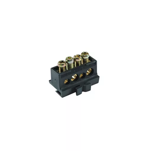 Schneider Electric 13575 Csatlakozóblokk (nulla-föld sín), 80A, 4 furat