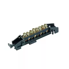   Schneider Electric 13576 Csatlakozóblokk (nulla-föld sín), 80A, 8 furat