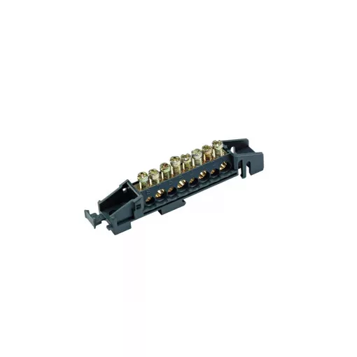 Schneider Electric 13576 Csatlakozóblokk (nulla-föld sín), 80A, 8 furat