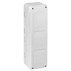   Schneider 13993 Kaedra illesztődoboz, 3 db 90x100 mm-es níylással, IP65, falon kívüli