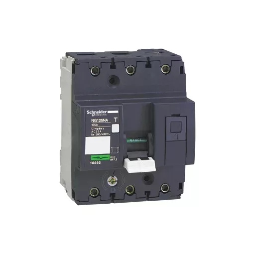 Schneider Electric, 18892, moduláris terheléskapcsoló 3 125A 500V AC, Acti9 NG125NA (Schneider 18892)