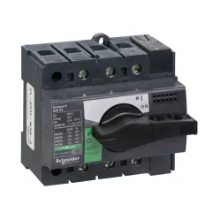   Schneider Electric, 28902, szakaszolókapcsoló 3P 63A 500V AC 50/60 Hz, fekete rotációs hajtással, Interpact INS63 (Schneider 28902)