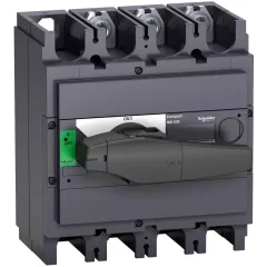   Schneider Electric, 31112, szakaszolókapcsoló 3P 500A 690V AC 50/60 Hz, fekete rotációs hajtással, Interpact INS500 (Schneider 31112)