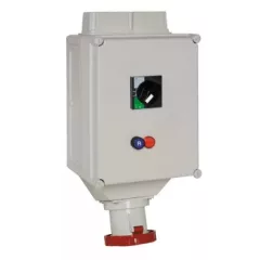   Schneider 82444 ISOBLOCK Reteszelhető aljzat, megszakító+ÁVK, 3P+F, 125A, 415V, IP65