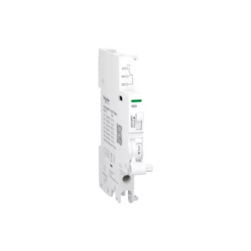 Schneider Electric A9A26907  ACTI9 iSD hibajelző érintkező, 0.1-6A, 24-415VAC, 24-130VDC, alsó bekötés