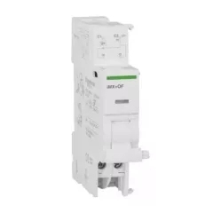   Schneider Electric, Acti9, A9A26947, Munkaáramú kioldó segédérintkező , Nyitás/zárás segédérintkezővel 48 V (AC),48 V (DC) ACTI9 iMX+OF(Schneider A9A26947)