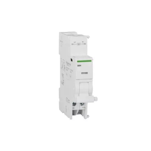 Schneider Electric, Acti9, A9A26960, Nullfeszültség kioldó segédérintkező, pillanatkioldású 220-240 V (AC), ACTI9 iMN (Schneider A9A26960)