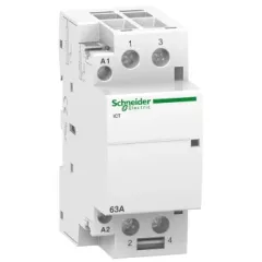   Schneider Electric, Moduláris kontaktor 63A, 2 Záró érintkező, 220-240V AC 50 Hz (Schneider A9C20862)