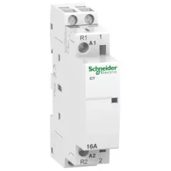   Schneider Electric, Moduláris kontaktor 16A, 1 Záró + 1 Nyitó érintkező, 220-240V AC 60 Hz (Schneider A9C22615)