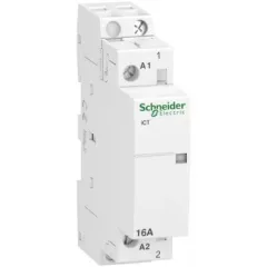   Schneider Electric, Moduláris kontaktor 16A, 1 Záró érintkező, 230-240V AC 50 Hz (Schneider A9C22711)