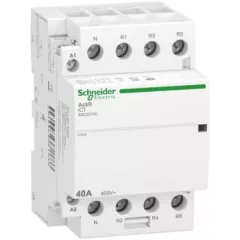   Schneider Electric A9C22740 ACTI9 iCT40A Moduláris kontaktor 40A - 4 Nyitó érintkező,  220-240VAC -50 Hz