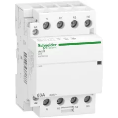   Schneider Electric A9C22763 ACTI9 iCT63A Moduláris kontaktor 63A - 4 Nyitó érintkező,  220-240VAC -50 Hz
