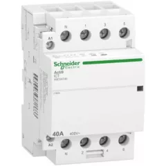   Schneider Electric A9C24740 ACTI9 iCT40A Moduláris kontaktor 40A - 4 Záró érintkező,  220-240VAC -50 Hz