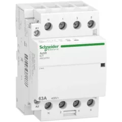   Schneider Electric A9C24763 ACTI9 iCT63A Moduláris kontaktor 63A - 4 Záró érintkező,  220-240VAC -50 Hz