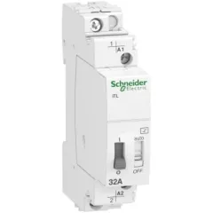   Schneider Electric, ACTI9 iTL, A9C30831, impulzusrelé 1P 32A, 1 Záró érintkező, 230..240 V AC / 110 V DC vezerlés, ACTI9 iTL (Schneider A9C30831)