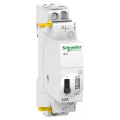   Schneider Electric, ACTI9 iETL, A9C32836, Kiterjesztés iTL és iTLI impulzusrelékhez, 1P 32A, 1 Záró érintkező, 230..240 V AC / 110 V DC vezerlés, ACTI9 iETL (Schneider A9C32836)