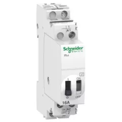   Schneider Electric, ACTI9 iTLc, A9C33811, impulzusrelé központi vezérlési funkcióval, 1P 16A, 1 Záró érintkező, 230..240 V AC vezerlés, ACTI9 iTLc (Schneider A9C33811)