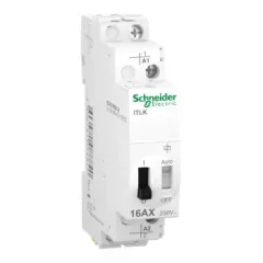   Schneider Electric ACTI9 iTLK A9C45116 impulzusrelé 1P 16A, 1 Záró érintkező, 230..240 V AC / 110 V DC vezérlés, ACTI9 iTL (Schneider A9C45116)