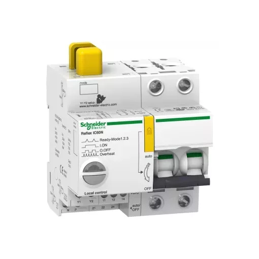 Schneider A9C61216 ACTI9 Reflex iC60N beépített megszakító vezérlés, 2P, B, 16A
