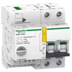   Schneider A9C61225 ACTI9 Reflex iC60N beépített megszakító vezérlés, 2P, B, 25A