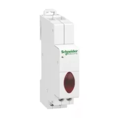  Schneider Electric, A9E18327, moduláris jelzőlámpa, 3db piros leddel, 230..400V AC, iIL Acti9 (Schneider A9E18327)
