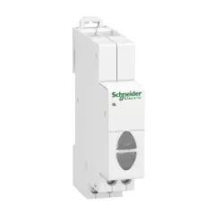   Schneider Electric, A9E18328, moduláris jelzőlámpa, 2db fehér leddel, 110..230V AC, iIL Acti9 (Schneider A9E18328)
