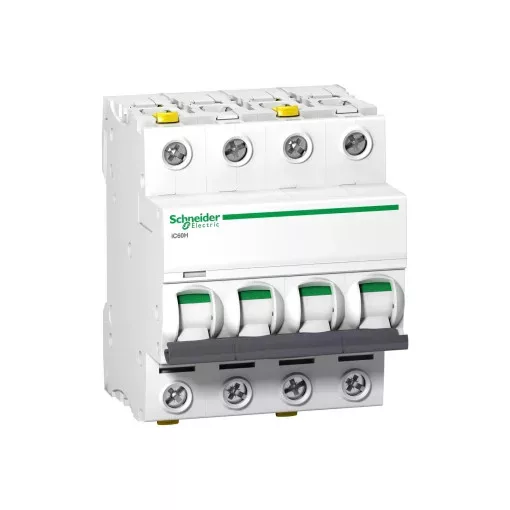 Schneider Electric Acti9 A9F07403 Kismegszakító 4P,3A, C karakterisztika, 10 kA Acti9 IC60H