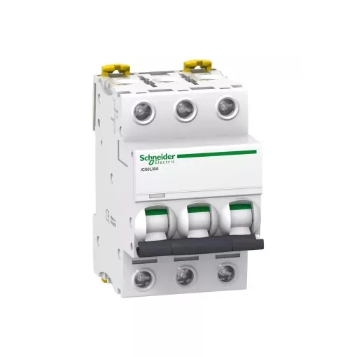 Schneider Electric, Acti9, A9F90316, Kismegszakító 3P,16A, MA karakterisztika, 10 kA Acti9 IC60LMA (Schneider A9F90316)