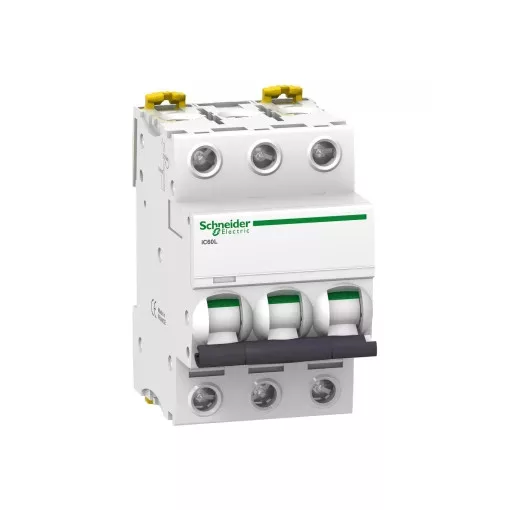 Schneider Electric Acti9 A9F92325 Kismegszakító 3P,25A, Z karakterisztika, 15 kA Acti9 IC60L