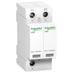   Schneider A9L65201 ACTI9 iPRD túlfeszültség-korlátozó, cs.bet. távjelzéssel, 65kA, 2P, 350V