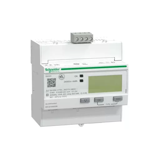 Schneider Electric A9MEM3465 Fogyasztásmérő BACNET LVCT