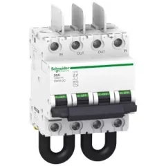   Schneider Electric Acti9 A9N61699 egyenáramú terheléskapcsoló 2P, 50 A, 1000 V DC - SW60-DC 