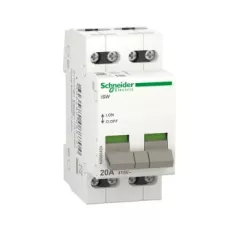   Schneider Electric, A9S60420, moduláris kapcsoló 4P 20A 250V AC, Acti9 ISW (Schneider A9S60420)