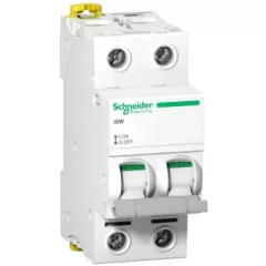   Schneider Electric, A9S65240, moduláris terheléskapcsoló 2P 40A 415V AC, Acti9 ISW (Schneider A9S65240)