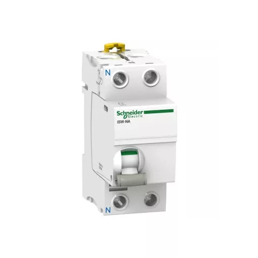 Schneider Electric, A9S70690, moduláris terheléskapcsoló 1+N 100A 230..240V AC, Acti9 ISW-NA (Schneider A9S70690)