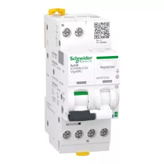   Schneider Electric A9TDFC632 ACTI9 Active iCV40N VigiARC, A-SI osztály, 1P-N, C, 32A, 30mA