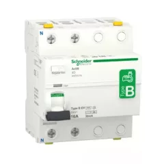   Schneider A9Z51216 EV Áram-védőkapcsoló (Fí-relé) 1 fázisú, B osztály, 2P, 16A, 30mA, ACTI9 iID