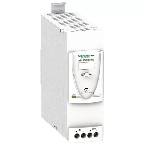 Schneider ABL8DCC05060 ABL8 DC/DC konverter, 24/5…6,5VDC, 6A (ABL8RP/ABL8WPS tápegységekhez)
