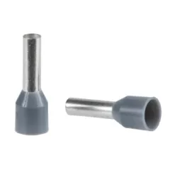   Schneider Electric AZ5CE025 Érvéghüvely 2,5 mm2 NFC 5x100db adagolóban szürke L=14,5mm