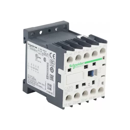 Schneider Electric CA3KN22BD3 Segédkapcsoló 24V DC