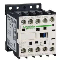   Schneider Electric CA3KN31FD, Segédkontaktor 10A, 110V DC vezerlés, 3 Záró + 1 Nyitó érintkező, csavaros csatlakozás (Segédkapcsoló CA3KN31FD)