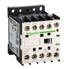   Schneider Electric CA3KN40ED, Segédkontaktor 10A, 48V DC vezerlés, 4 Záró érintkező, csavaros csatlakozás (Segédkapcsoló CA3KN40ED)