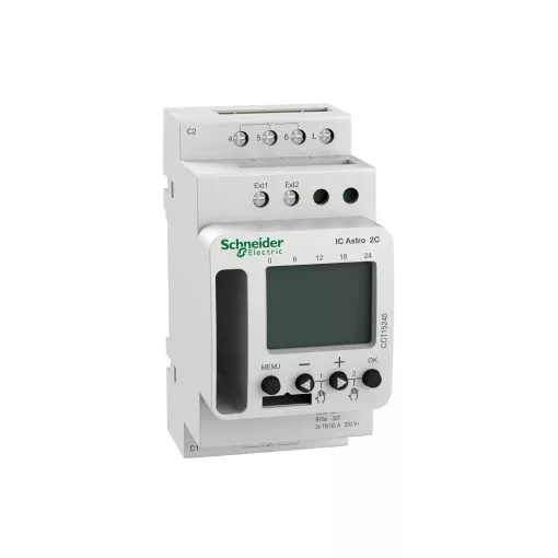 Schneider CCT15245 ACTI9 IC Astro 2C SMART programozható alkonykapcsoló