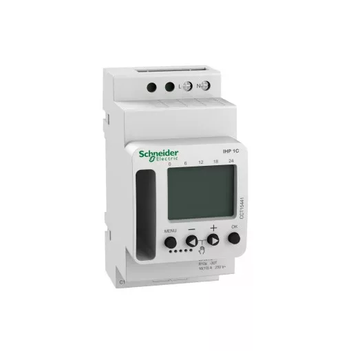 Schneider CCT15441 ACTI9 IHP 1C w (24/7) programozható időkapcsoló