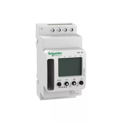 Schneider CCT15443 ACTI9 IHP 2C w (24/7) programozható időkapcsoló
